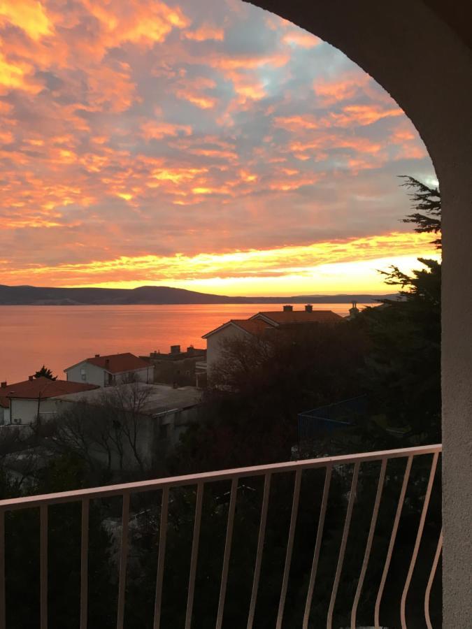 Die Appartements Glavas,Eckwohnunge Fuer 2 Personen Novi Vinodolski Dış mekan fotoğraf