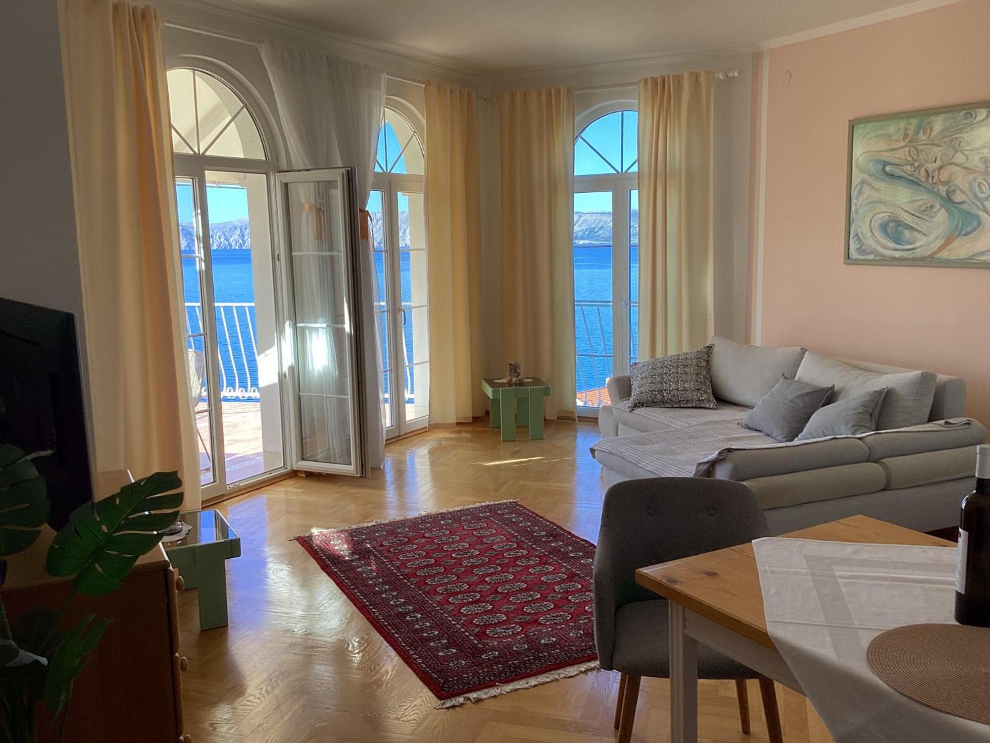 Die Appartements Glavas,Eckwohnunge Fuer 2 Personen Novi Vinodolski Dış mekan fotoğraf